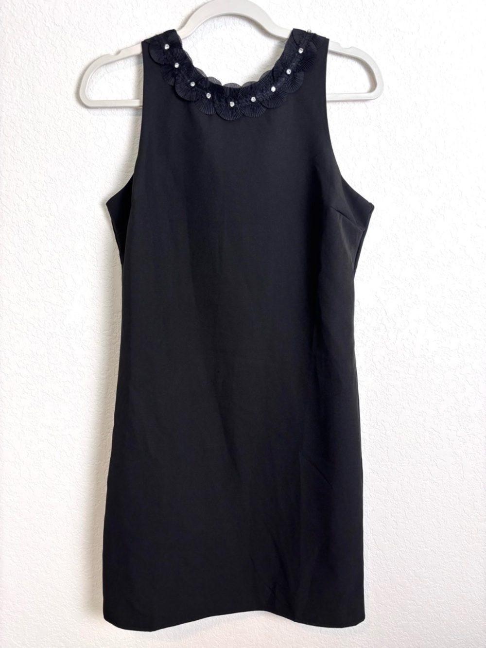 NWT Sam Edelman Black Necklace Sheath Mini Dress Women’s 4 Cocktail Date Night